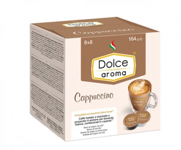 Фото Кофе в капсулах Dolce Aroma Сappuccino Dolce Gusto 16 шт