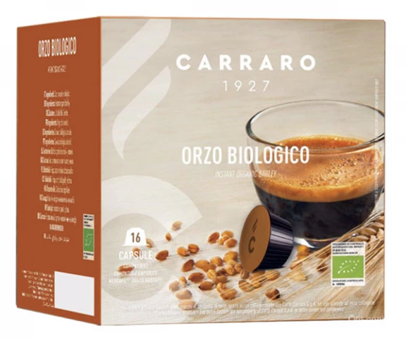 Фото Ячменный напиток в капсулах Carraro Dolce Gusto Orzo Biologico 16 шт