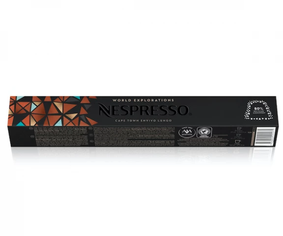 Фото Кофе в капсулах Nespresso Cape Town Envivo Lungo (тубус) 10 шт