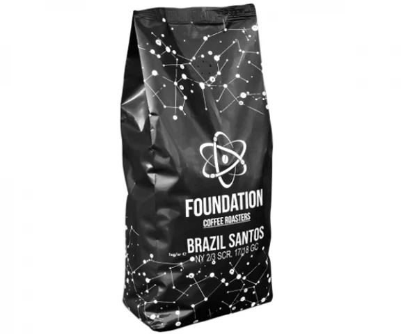 Фото Кофе Foundation Coffee Roasters Brasilia Santos в зернах 1 кг