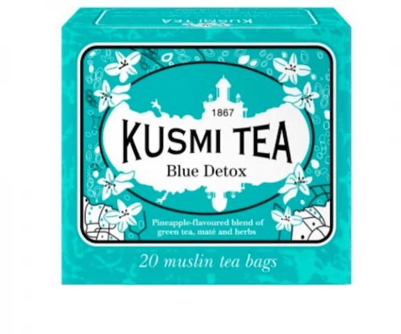 Фото Зеленый чай Kusmi Tea Blue Detox в пакетиках 20 шт