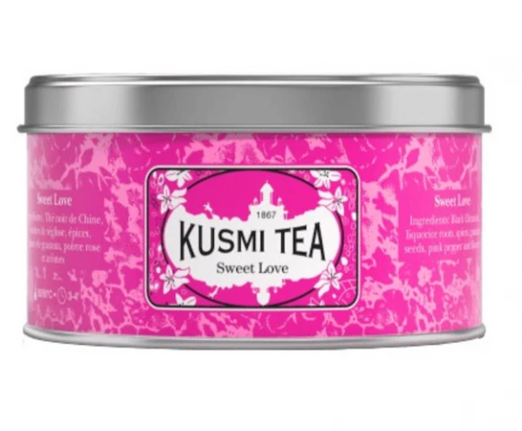 Фото Черный чай Kusmi Tea Sweet Love ж/б 125 г