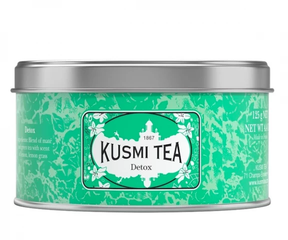 Фото Зеленый чай органический Kusmi Tea Детокс ж/б 100 г