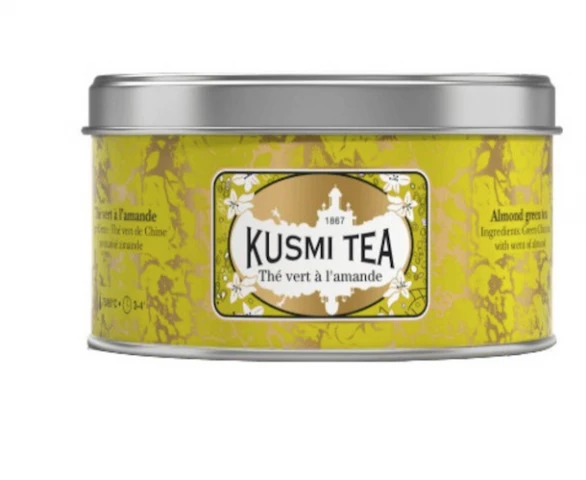 Фото Зеленый чай Kusmi Tea Almond ж/б 125 г