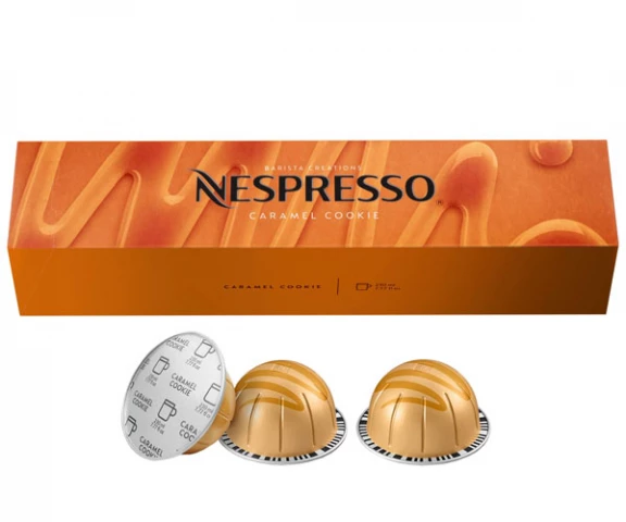 Фото Кофе в капсулах Nespresso Vertuo Caramel Cookie 10 шт