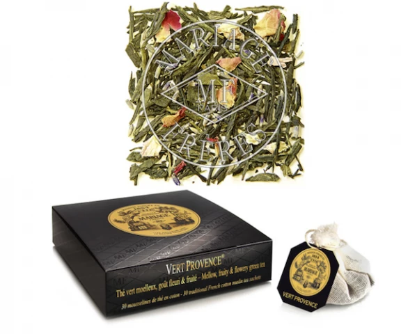 Фото Зеленый чай Mariage Freres Vert Provence в пакетиках 30 шт