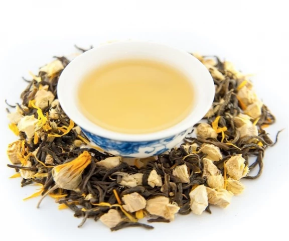 Фото Зеленый чай Teahouse Имбирный 250 г
