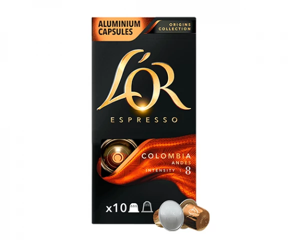 Фото Кофе в капсулах L'OR Espresso Colombia Nespresso - 10 шт