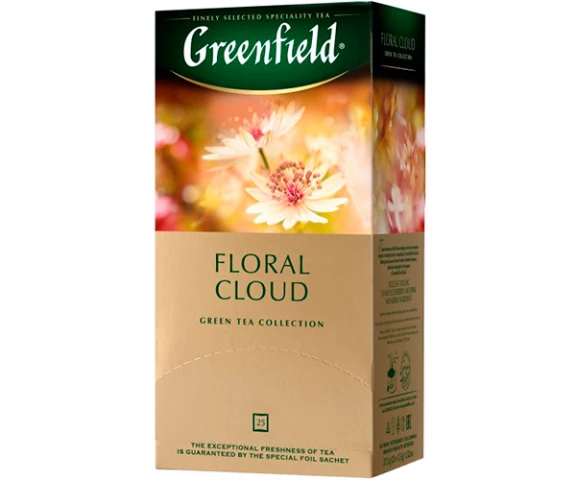 Фото Чай Оолонг Greenfield Floral Cloud - Бузина в пакетиках 25 шт