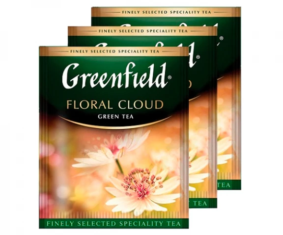 Фото Чай Оолонг Greenfield Floral Cloud - Бузина в пакетиках 100 шт