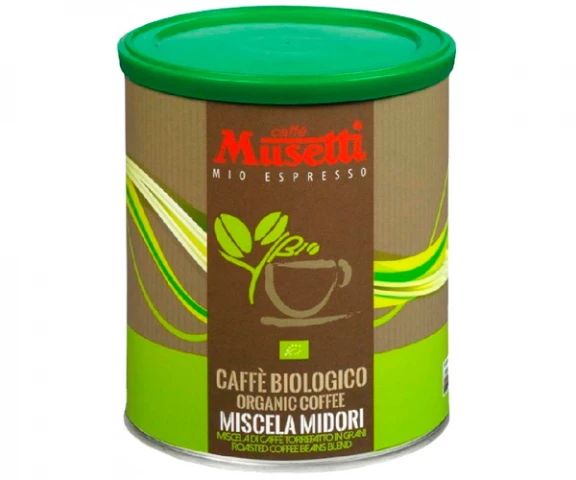 Фото Кофе Musetti Caffe Organic Midori молотый ж/б 250 г