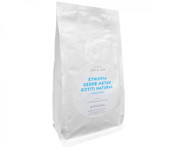 Фото Кофе Blue Bottle Coffee Ethiopia Gedeb Metad Gotiti Natural в зернах 170 г