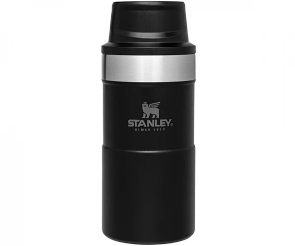 Фото Термочашка Stanley Classic Trigger-action Matte Black 250 мл