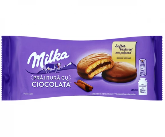 Фото Бисквитное пирожное-сэндвич Milka Choc Choc 150 г