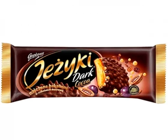 Фото Печенье Jezyki Dark Cocoa 140 г