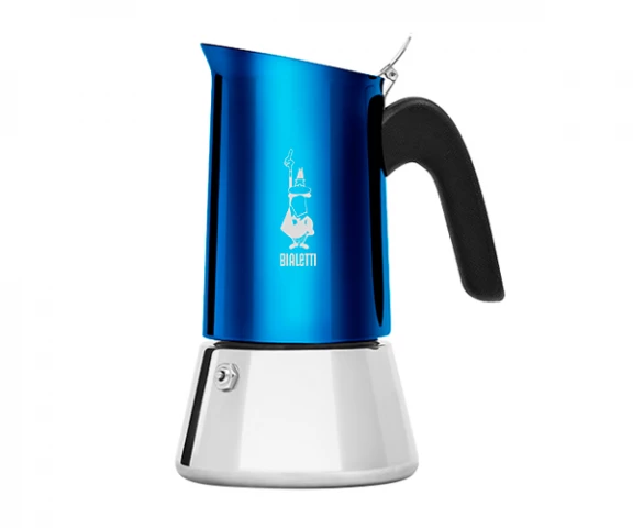 Фото Гейзерная кофеварка Bialetti Blue Induction на 4 чашки 190 мл