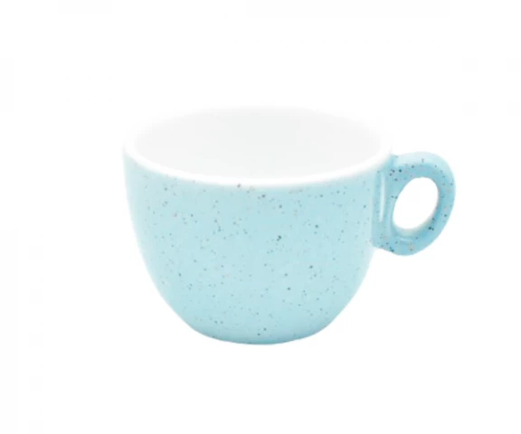 Фото Чашка с блюдцем для капучино INKER Luna (250мл/16 см) sabbia blue