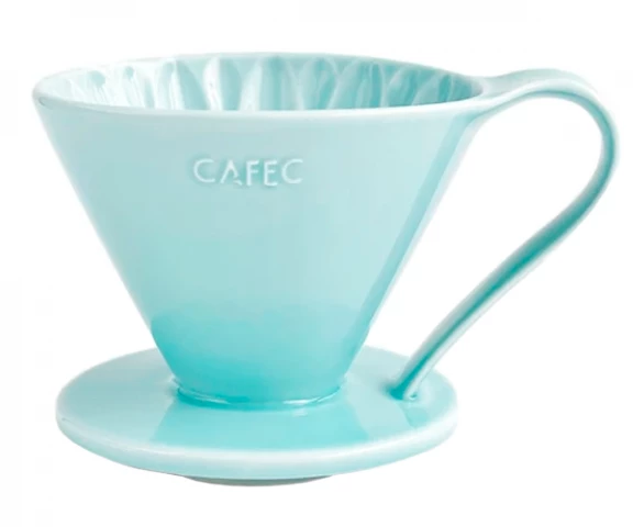 Фото Пуровер CAFEC керамический V60 Arita Ware Blue на 1-4 чашки