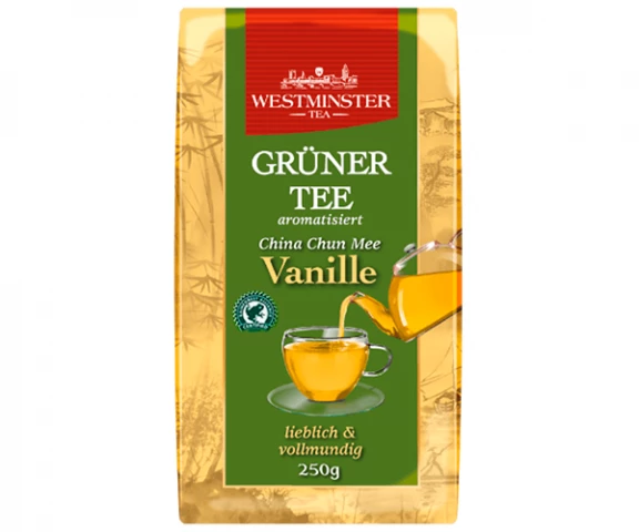 Фото Зеленый чай Westminster Gruner Tee Vanille 250 г