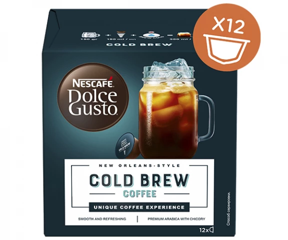 Фото Кофе в капсулах NESCAFE Dolce Gusto Cold Brew Coffee - 12 шт (без упаковки)