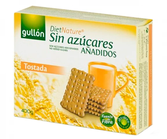 Фото Печенье GULLON без сахара Diet Nature Tostada 400 г