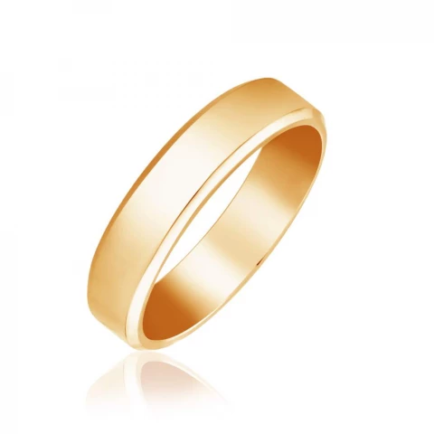 Фото Золотое обручальное кольцо с посадкой 