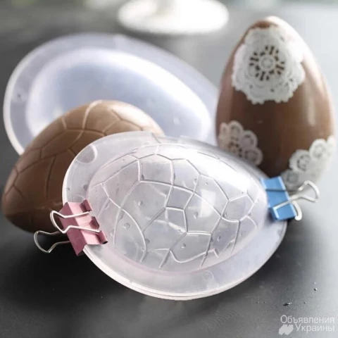 Фото 3D форма Supretto для создания пасхальных яиц (5467)