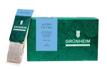 Фото Чай черный пакетированный Grunheim Azeri Thyme 20 шт