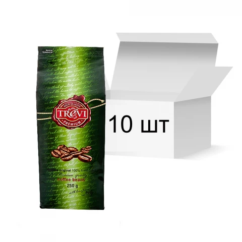 Фото Ящик кофе в зернах Trevi Premium 250 г х 10 шт
