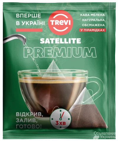 Фото Кофе в пирамидках TREVI Premium 10 г