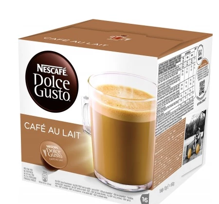 Фото Кофе в капсулах NESCAFE Dolce Gusto Cafe Au Lait (16 шт)