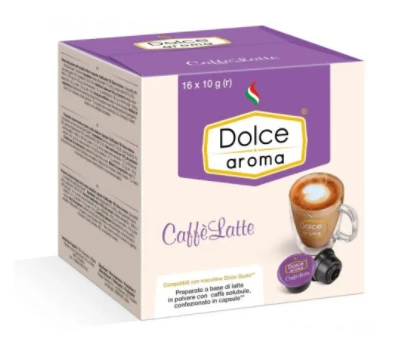 Фото Кофе в капсулах Dolce Aroma CAFFE LATTE Dolce Gusto (16 шт)