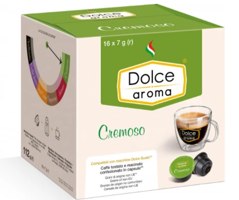 Фото Кофе в капсулах Dolce Aroma CREMOSO Dolce Gusto (16 шт)