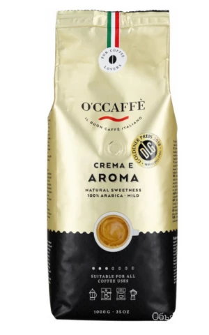 Фото Кофе в зернах O'CCAFFE Crema e Aroma  1 кг