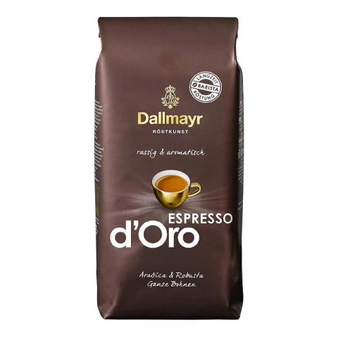 Фото Кофе в зернах  Dallmayr Espresso d'Oro 1 кг