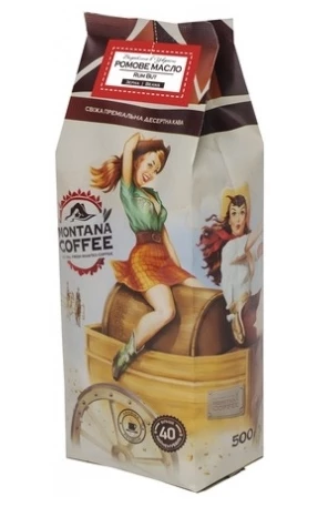 Фото Кофе в зёрнах Montana Coffee Ромовое Масло 500 г
