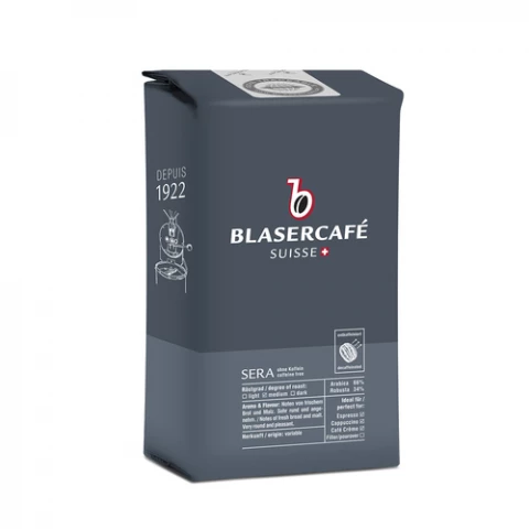 Фото Кофе в зёрнах без кофеина BlaserCafe Sera 250 г