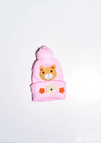 Фото Детские шапки ISSA PLUS 7897  12 месяцев розовый
