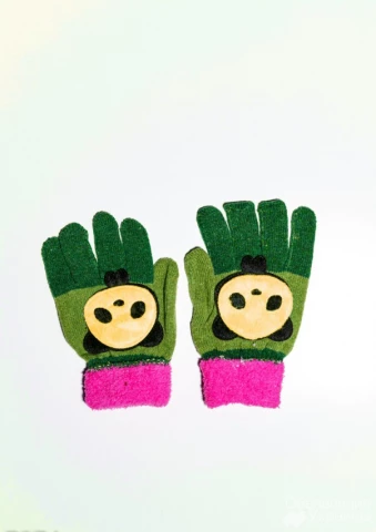 Фото Детские перчатки и варежки ISSA PLUS 7874  Universal салатовый/зеленый