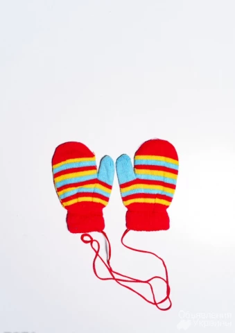 Фото Детские перчатки и варежки ISSA PLUS 7871  12 месяцев красный