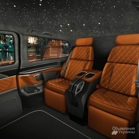 Фото Комфортные сиденья MBS для Mercedes V klasse + Межсалонная перегородка .