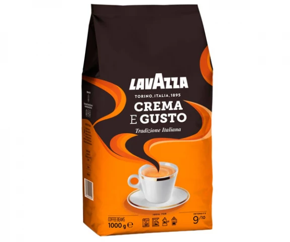 Фото Кофе в зернах Lavazza Crema e Gusto 1кг Лавацца Крема е густо