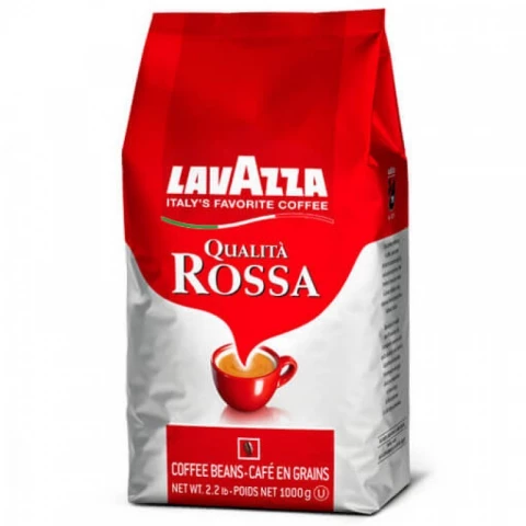 Фото Кофе в зернах LavAzza Qualita Rossa 1 кг. Лавацца Россо