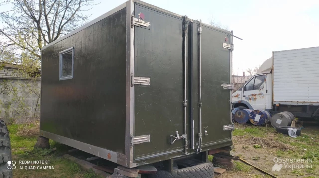 Фото Кунг, вагончик, будка в отличном   состоянии, есть електричество и буржуйка