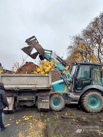 Фото Землянные работы в ручную и спецтехникой Копка ям траншей котлованов Одеса