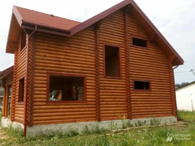 Фото Шлифовка,покраска ,деревянных домов,срубов,беседок
