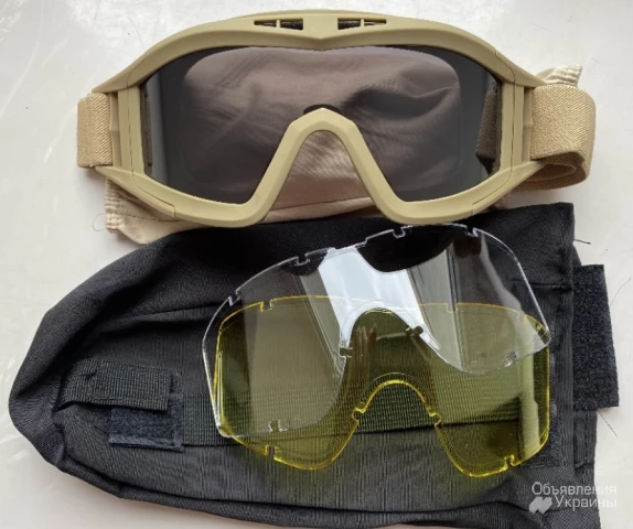 Фото Маска тактична окуляри очки тактическая маска ОПТ відправка до 60хв!