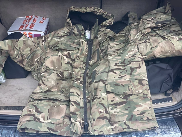 Фото Військові зимові куртки мультікам Британія. Комуфляжні куртки мультікам
